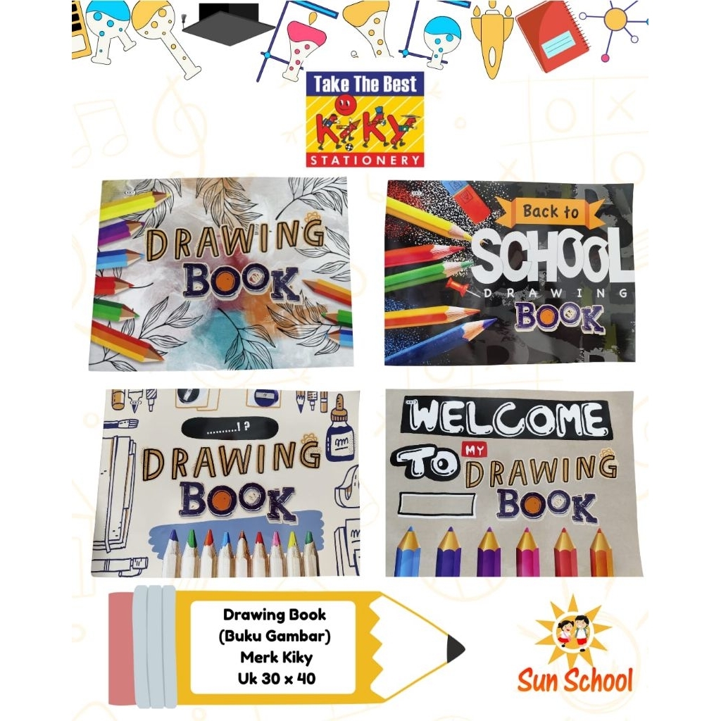 

Buku Gambar KiKy 30x40 cm