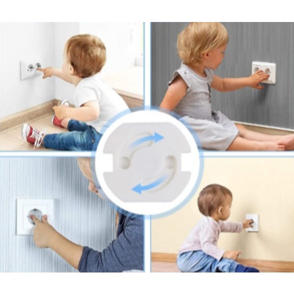 PGT - Penutup Lobang Colokan Penutup Colokan Listrik Pengaman Lubang Colokan