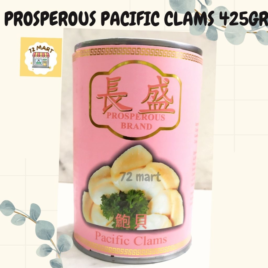 

Pacific Clams Prosperous Brand 425gr