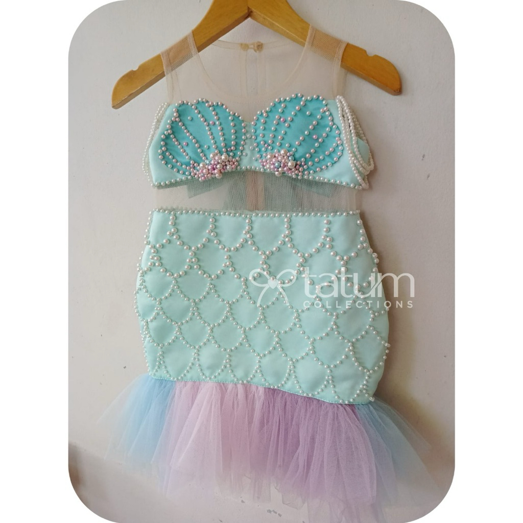Mermaid Dress (Rok Sisik, Ekor Tile)