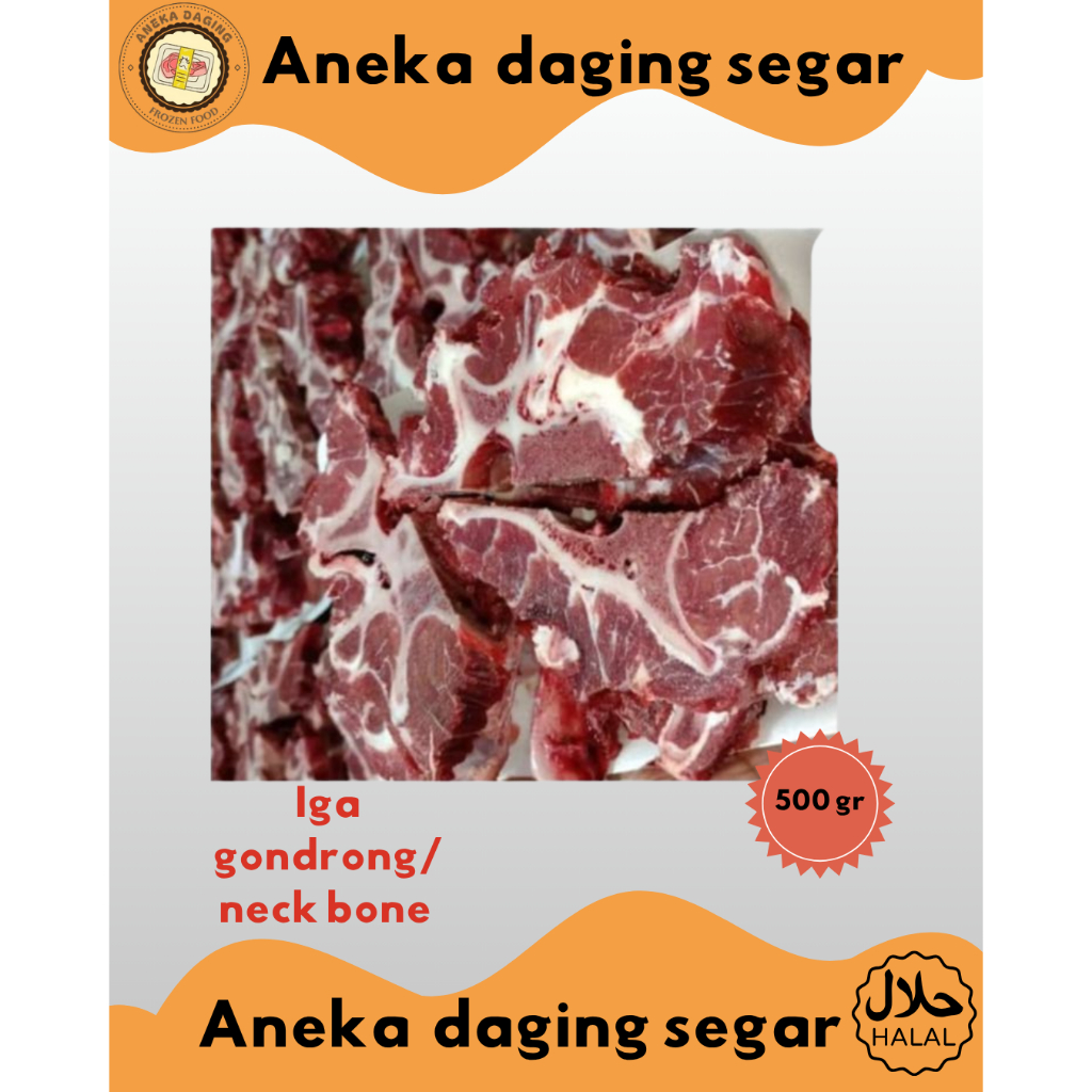 

Iga gondrong Iga Sapi Gondrong 500 gr