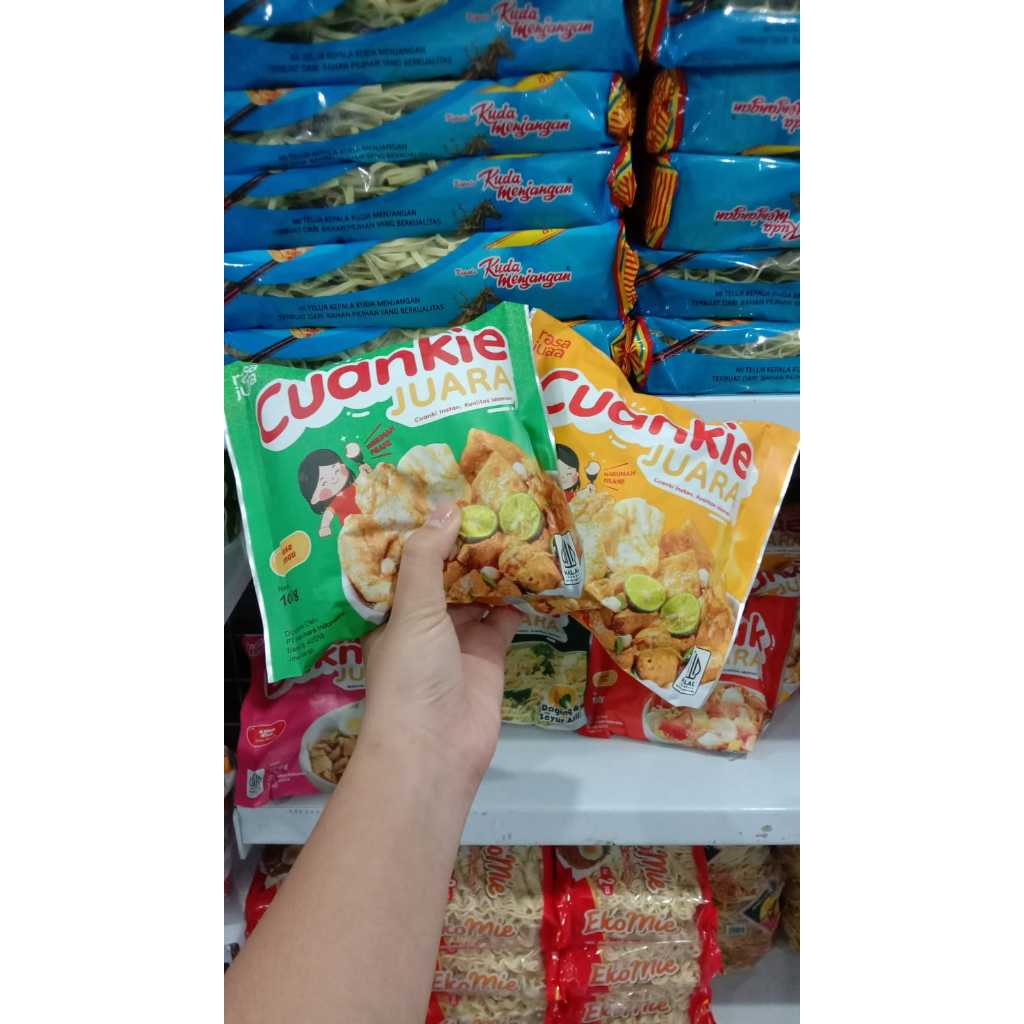 

Cuangkie Juara Rasa Ayam Bawang / Limau 100g