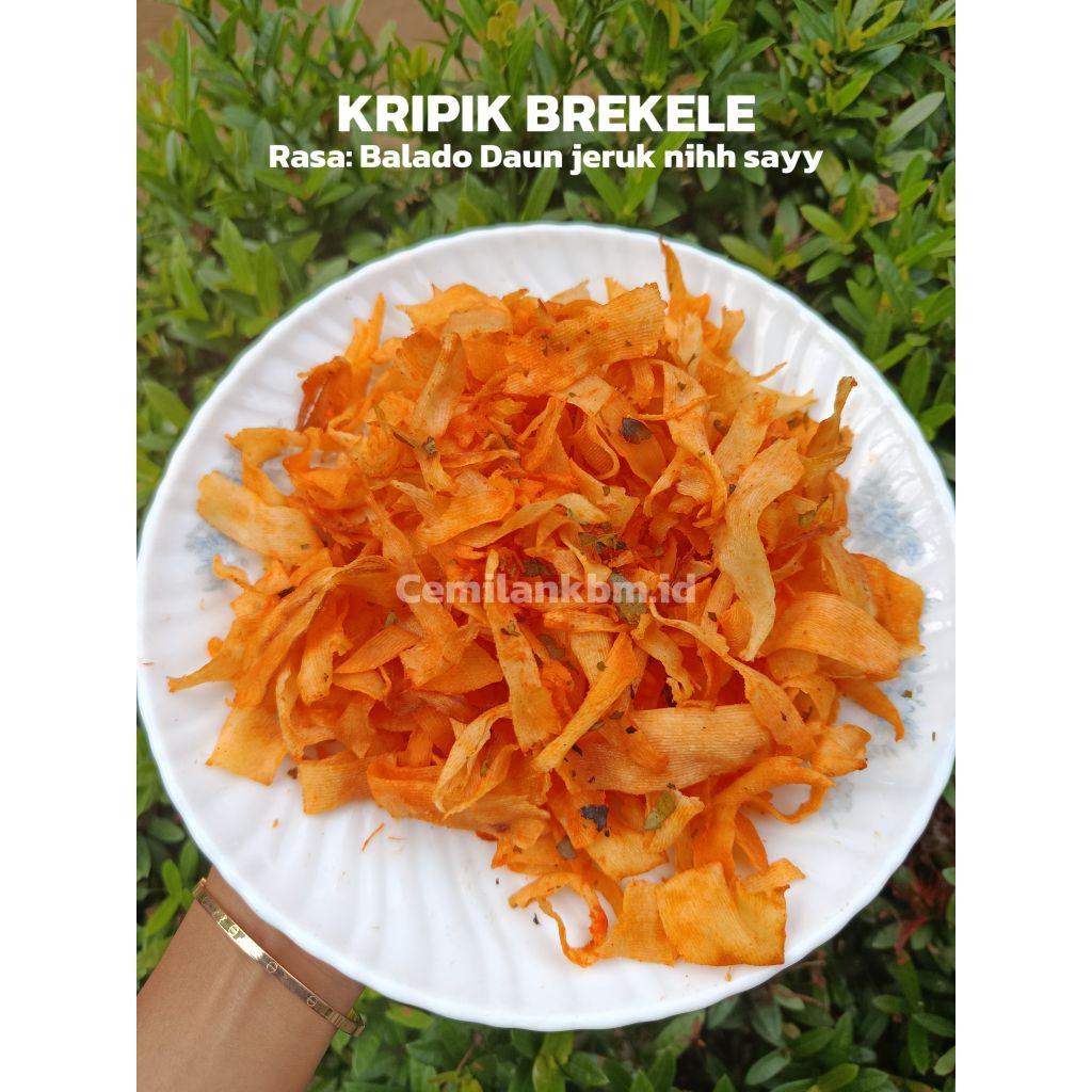 

KRIPIK BREKELE Khas Kebumen Jawa Tengah | Khusus Rasa Non Pedas | Kemasan 500gr | Gurih Renyah Enak