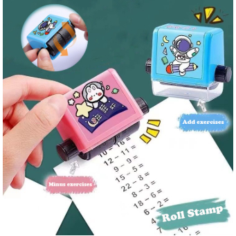 

Stempel Gulung Matematika Anak Untuk Latihan Soal Hitung Cepat Cocok Untuk Anak Usia Dini / Alat Belajar Berhitung Anak/Math Stamp/Stempel Roll Matematika - MARIKEMALL