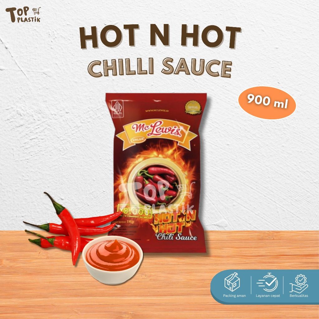

Saus Sambal Mc Lewis Hot N Hot 900gr