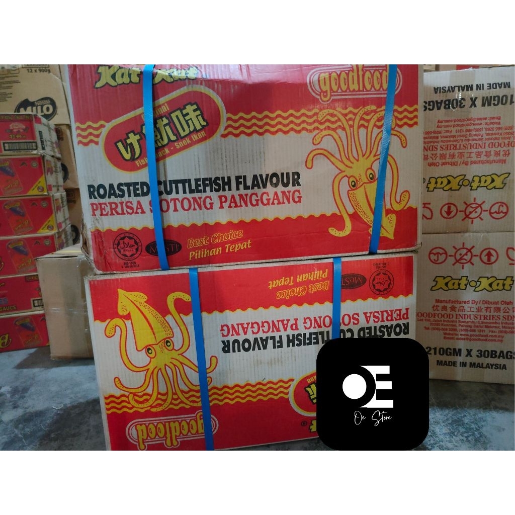 

Snack Sotong Panggang Gula Kat Kat Ready Now (30Bags x 210Grm)