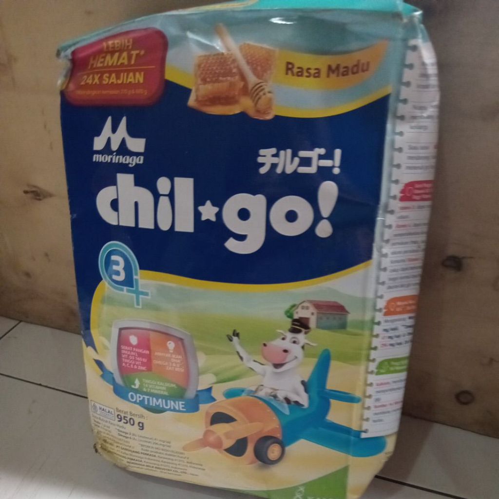 

Rijek Dus Morinaga Chil*Go Optimune Madu 3+ 950 Gr