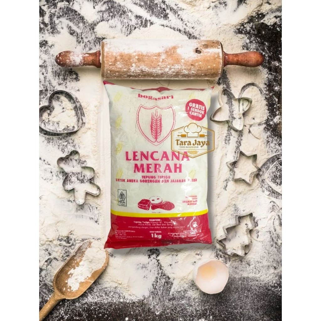 

Tepung Lencana Merah 1kg