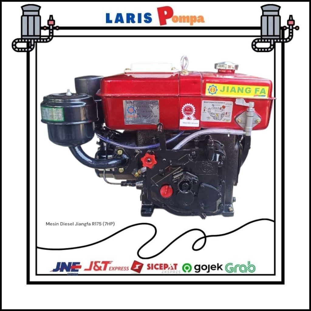 Mesin Diesel Jiangfa R175 (7HP)