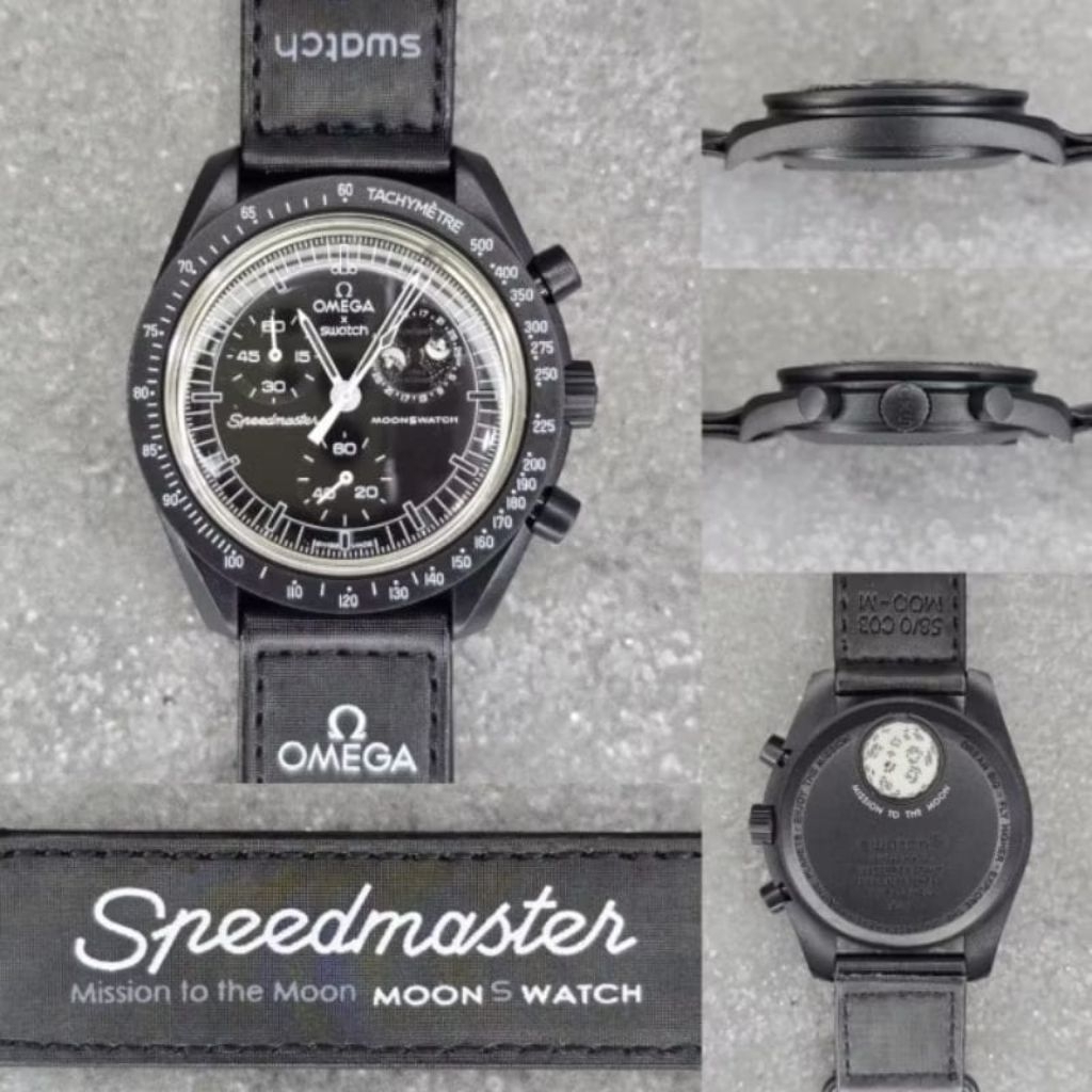 JAM TANGAN OMG X SWATCH BIOCERAMIC FULLSET