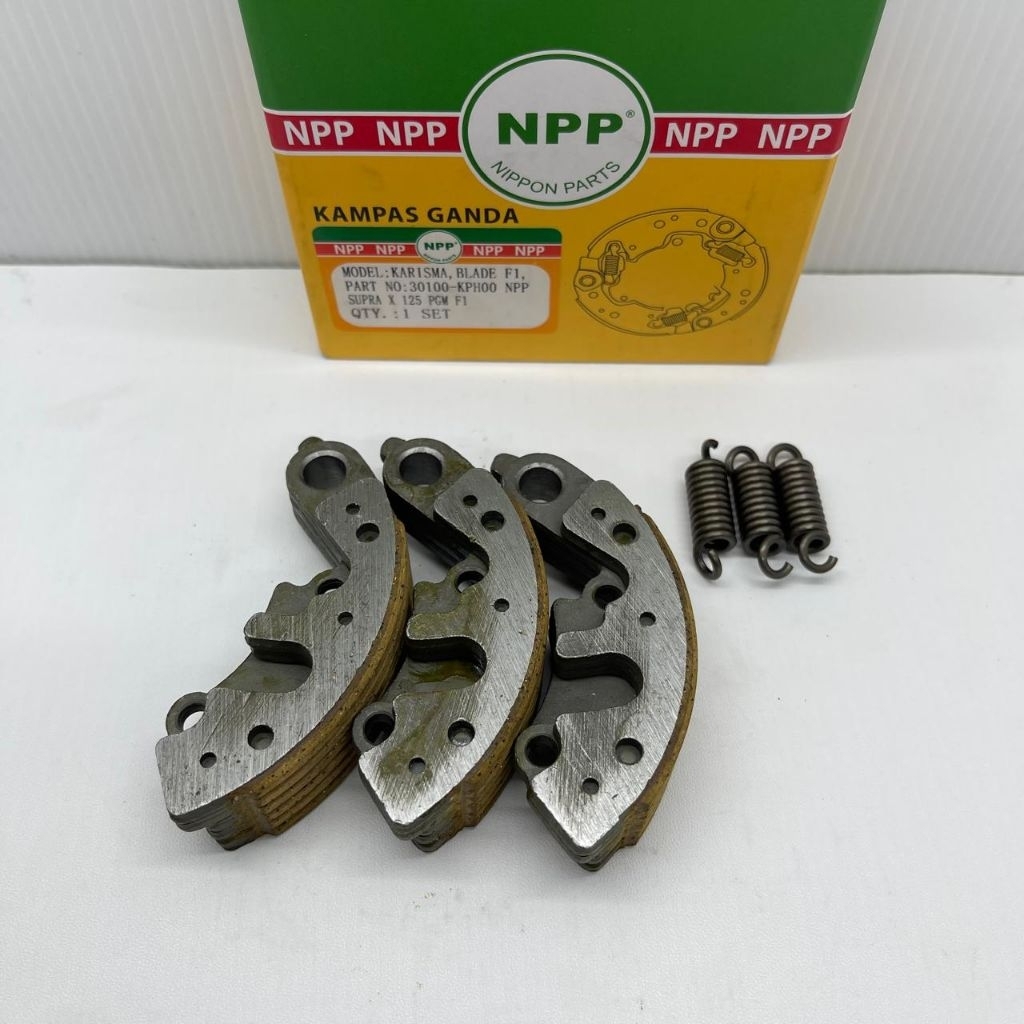 Kampas Ganda Karisma, Supra X 125, Supra X 125 Helm In NPP Nippon Parts