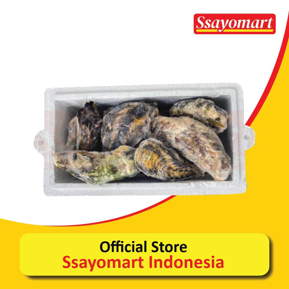 

[OYSTER] WHOLE SHELL/KERANG TIRAM UTUH/OYSTER SASHIMI GRADE 2KG