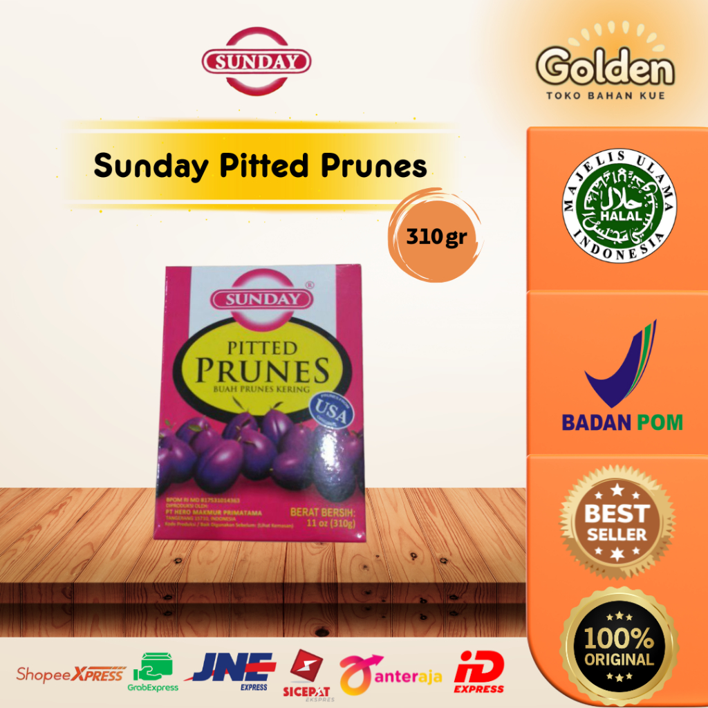 

Sunday Pitted Prunes 310gr