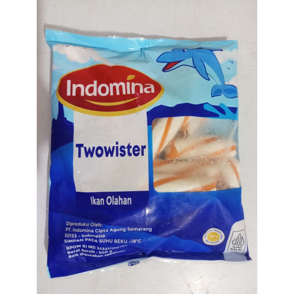 

Indomina Twowister Olahan Ikan 500gr