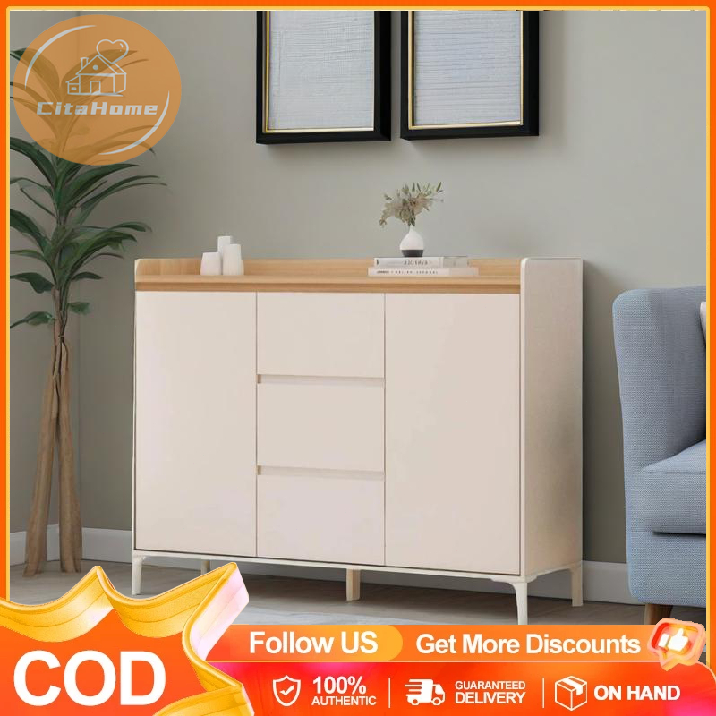 CITAHOME  Bufet Sideboard Meja Samping Kabinet  120 / Sideboard Buffet