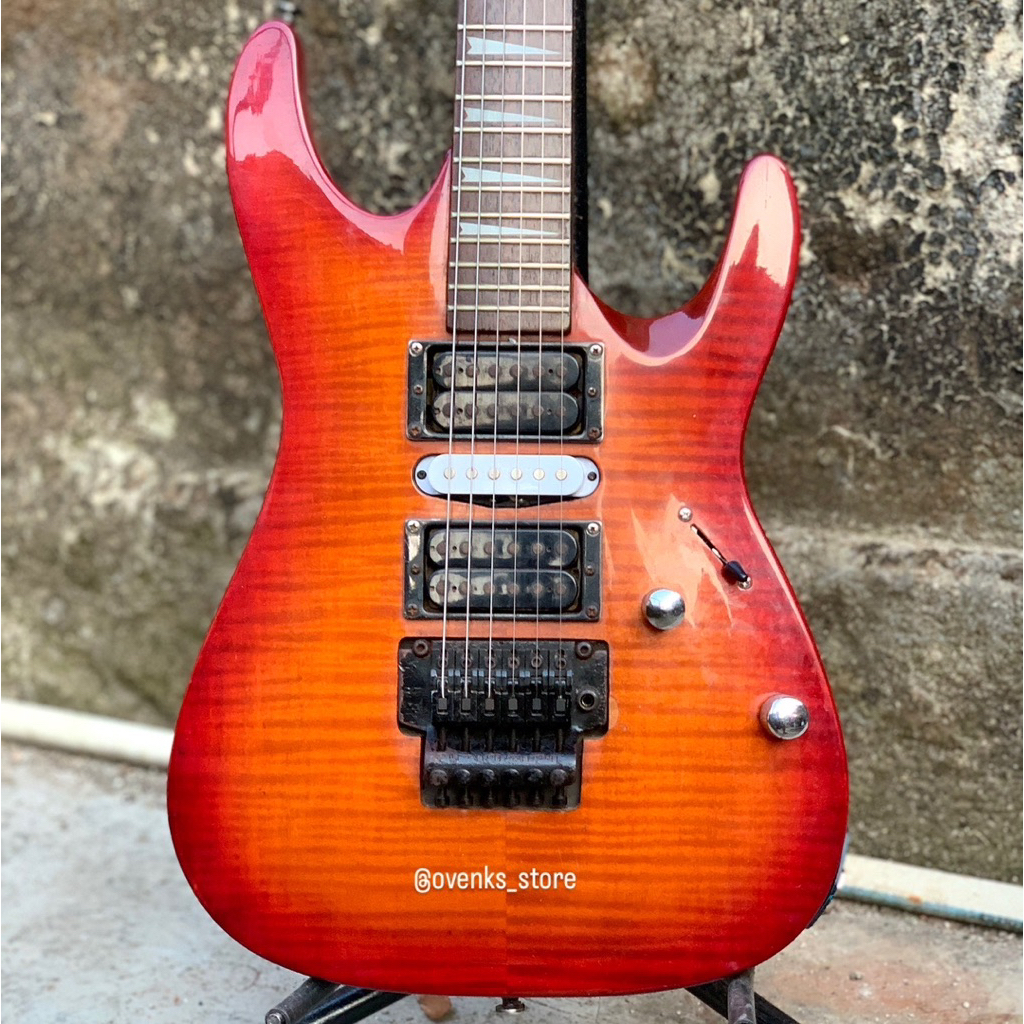GITAR DAISY ROCK BY WASHBURN SECOND ORIGINAL MODEL ALA SUPERSTRAT JACKSON, KRAMER, LTD, IBANEZ