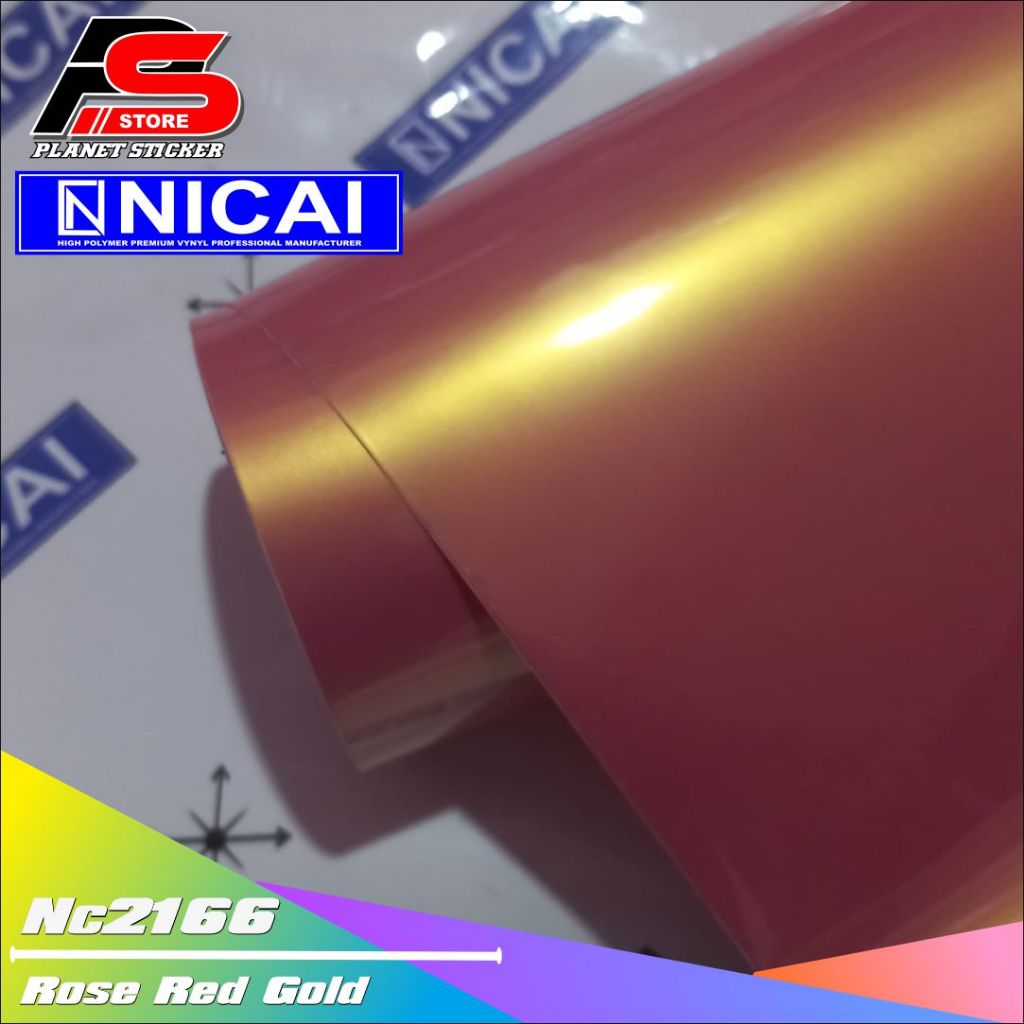 

Promo Belanja 2Roooll Freee Souvenir Jearsy NiCAIStiker skotlite Mag erroric Candy Rose Red Gold Nicai premium [ROLL]