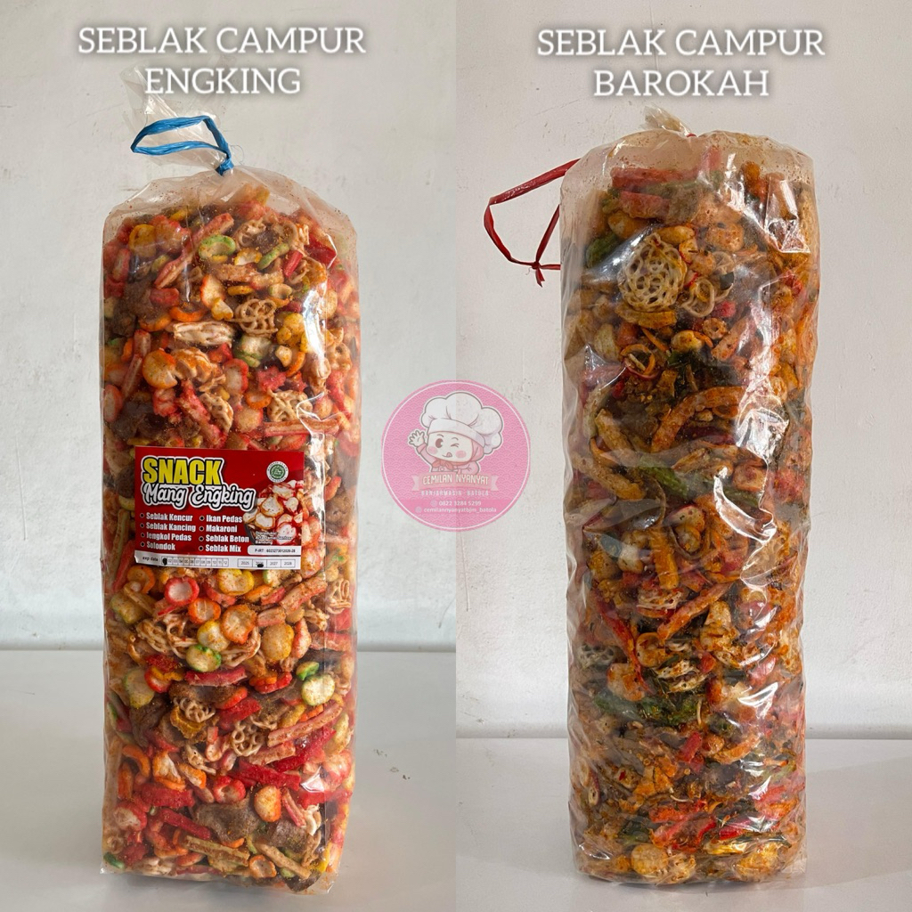

Kerupuk Seblak Campur Barokah / Engking 1 Ball 2 Kg