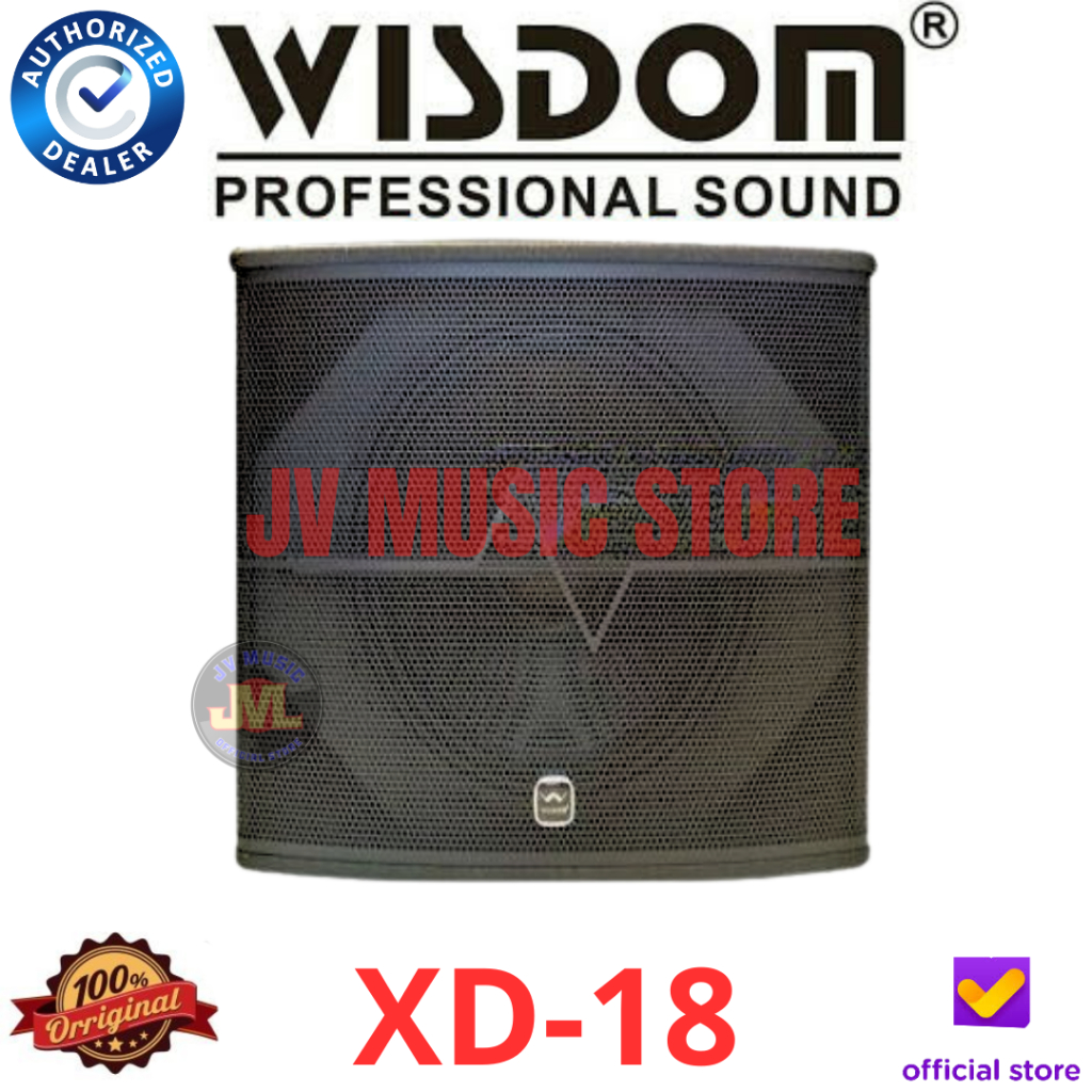 Wisdom XD-18 18-Inch Subwoofer Pasif Original Wisdom XD18 Passive