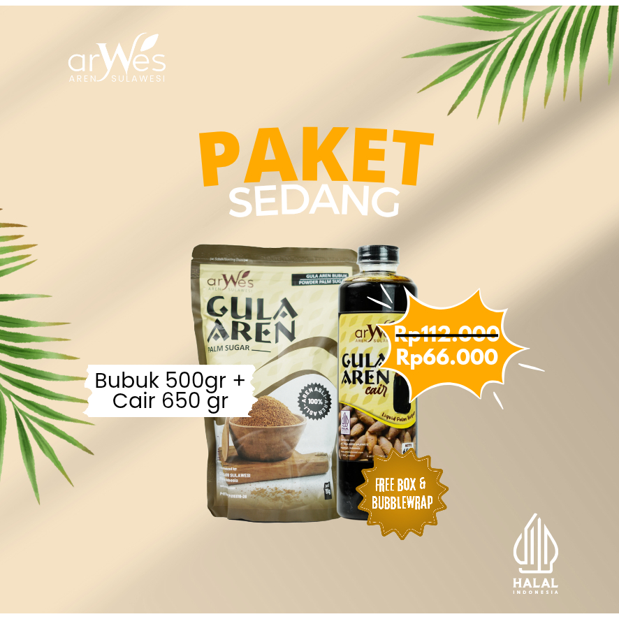 

Gula Aren Paket Sedang Premium - Arwes