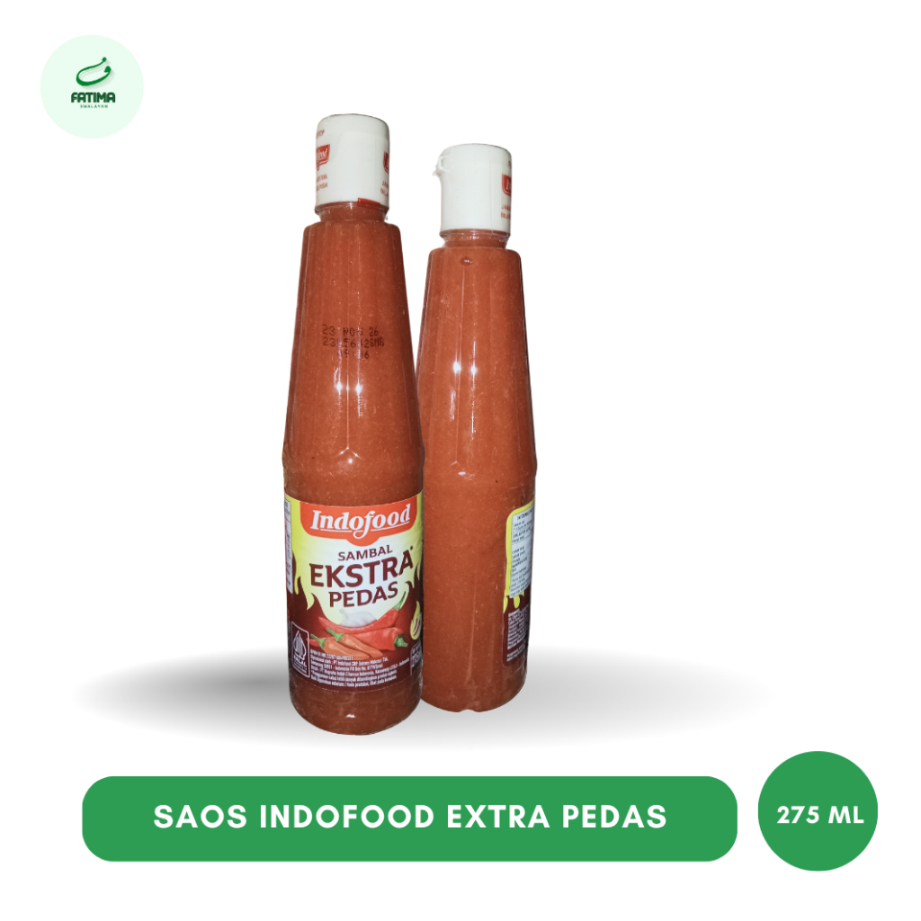 

saos sambal indofood extra pedas 275 ml