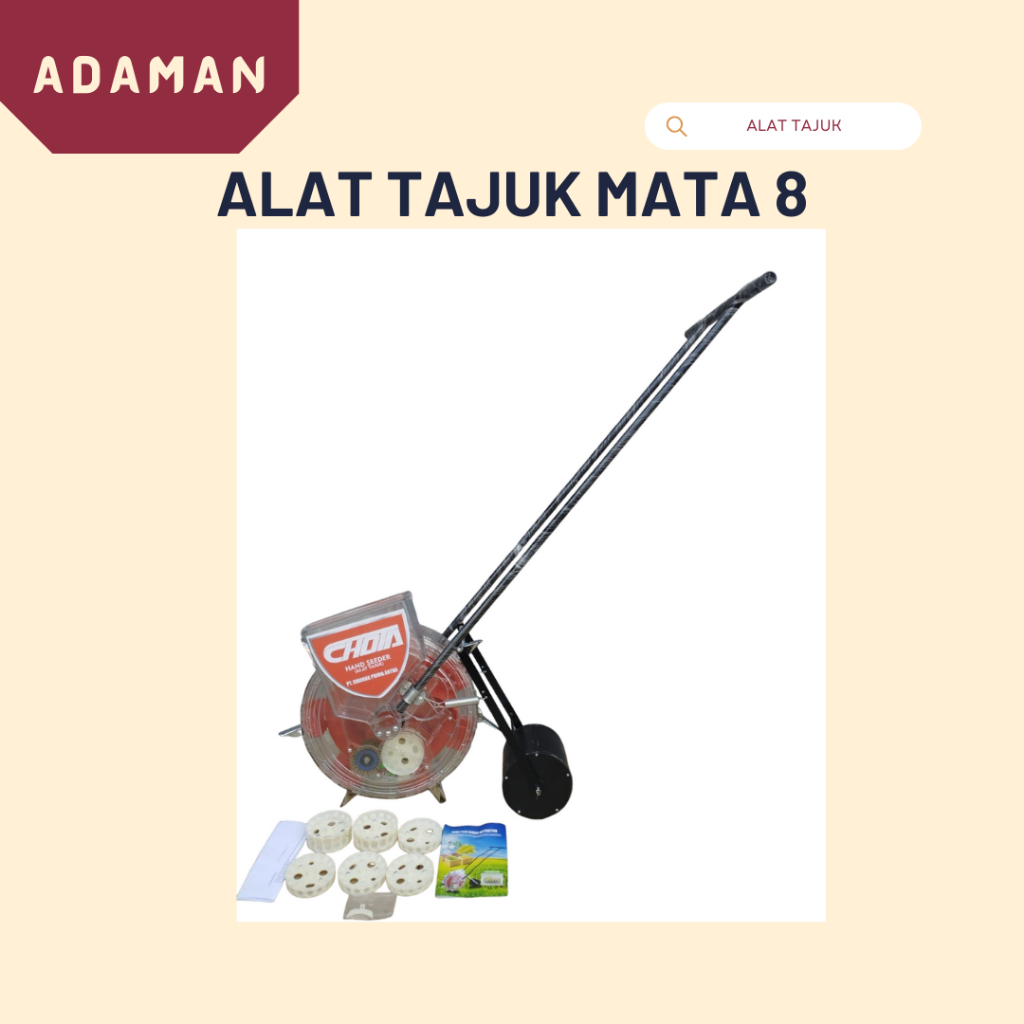 Alat tanam jagung /tajuk jagung CHOTA-mata 8