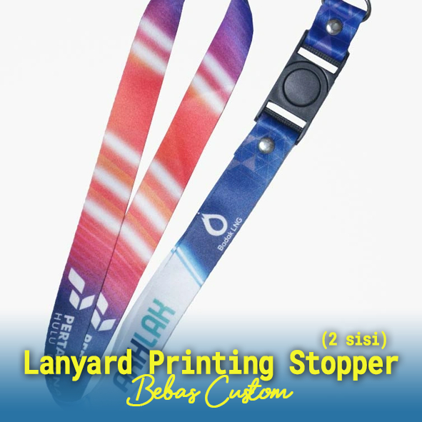 

Lanyard Printing 2 Sisi Model Stopper, Lanyard Printing Hasil Cetak Tajam dan Berkualitas, Lanyard Stopper Murah dan Premium, Lanyard 2 Sisi Pekanbaru