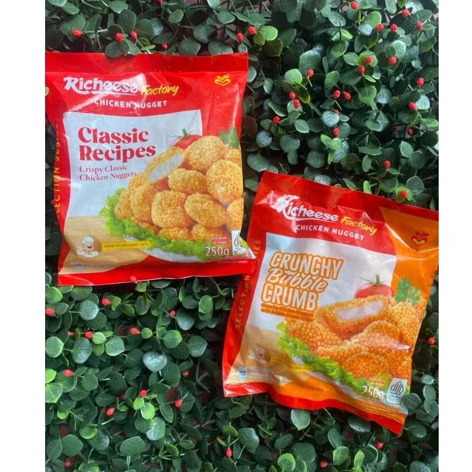 

RICHEESE CHICKEN NUGGET CLASSIC 250 gr / NUGGET RICHEESE ORI TERMURAH