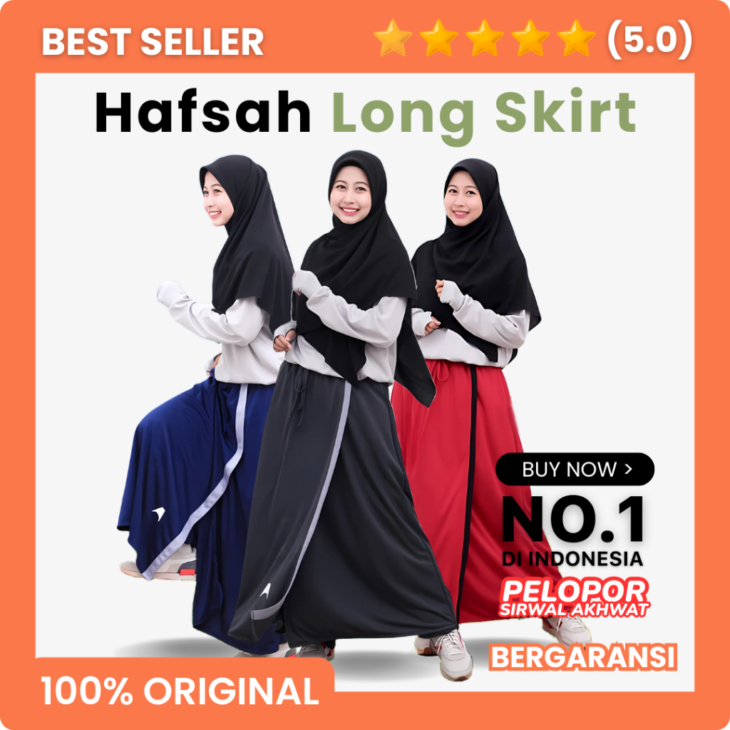 AZMAYRA Hafsah Skirt / Rok Celana Panjang