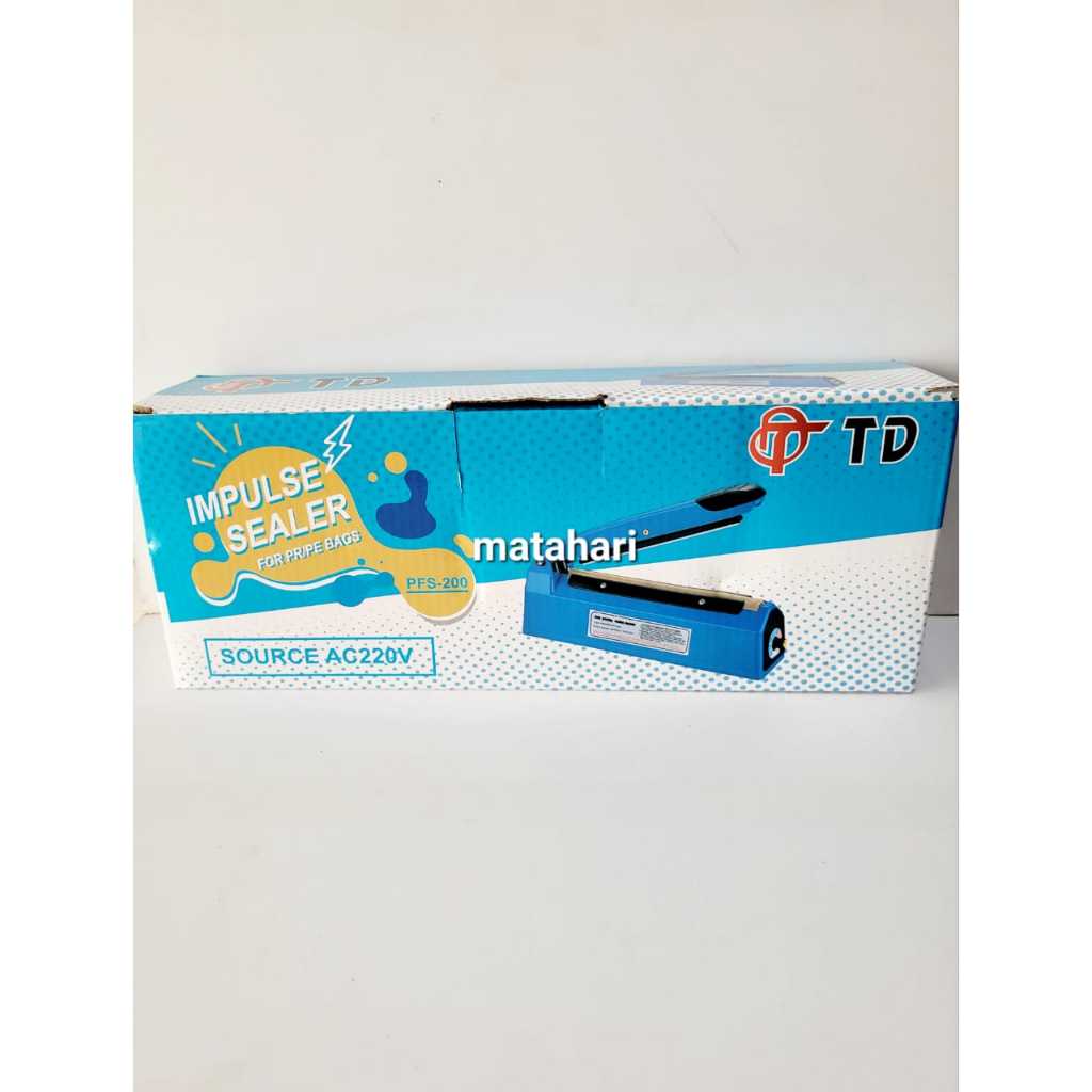Impulse sealer 20 cm bodi plastik TD 385 W