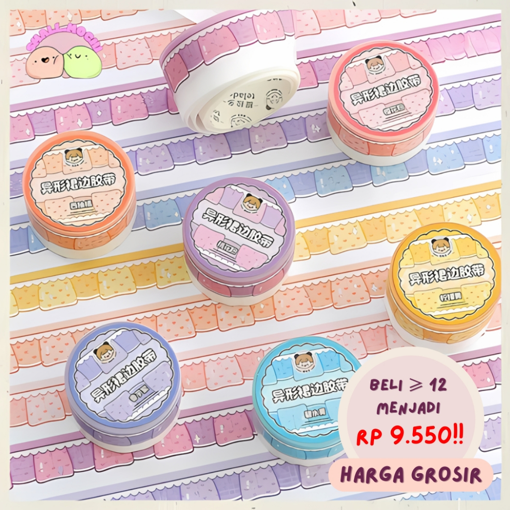 

1 Roll Stiker Roll Stiker Paper Stiker Frame Decor Notebook Diarybook Best Seller TLD82