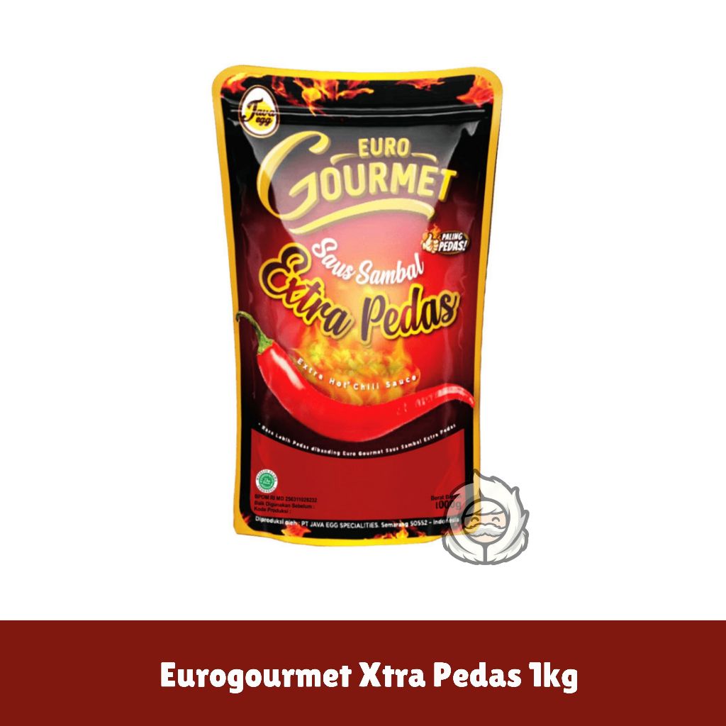 

Euro Gourmet Sambal Extra Pedas 1 kg