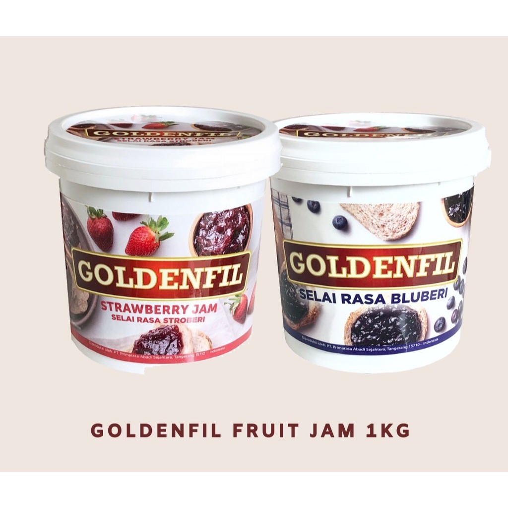 

Goldenfil Selai Blueberry & Strawberry Jam 1 Kg