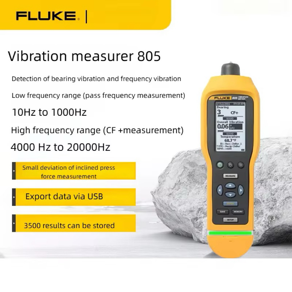 Fluke 805 FC Digital Vibrasi Tester Fluke 805