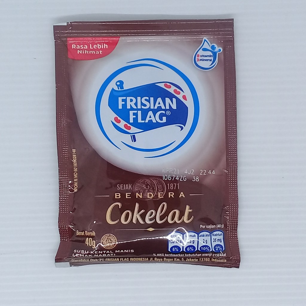

Frisian Flag Cokelat Bendera