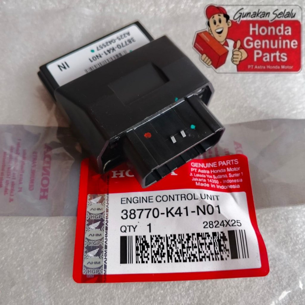 Ecu Eccu K41 N01 Blade 125 Fi, Supra X 125 Fi Injeksi Original Asli Honda