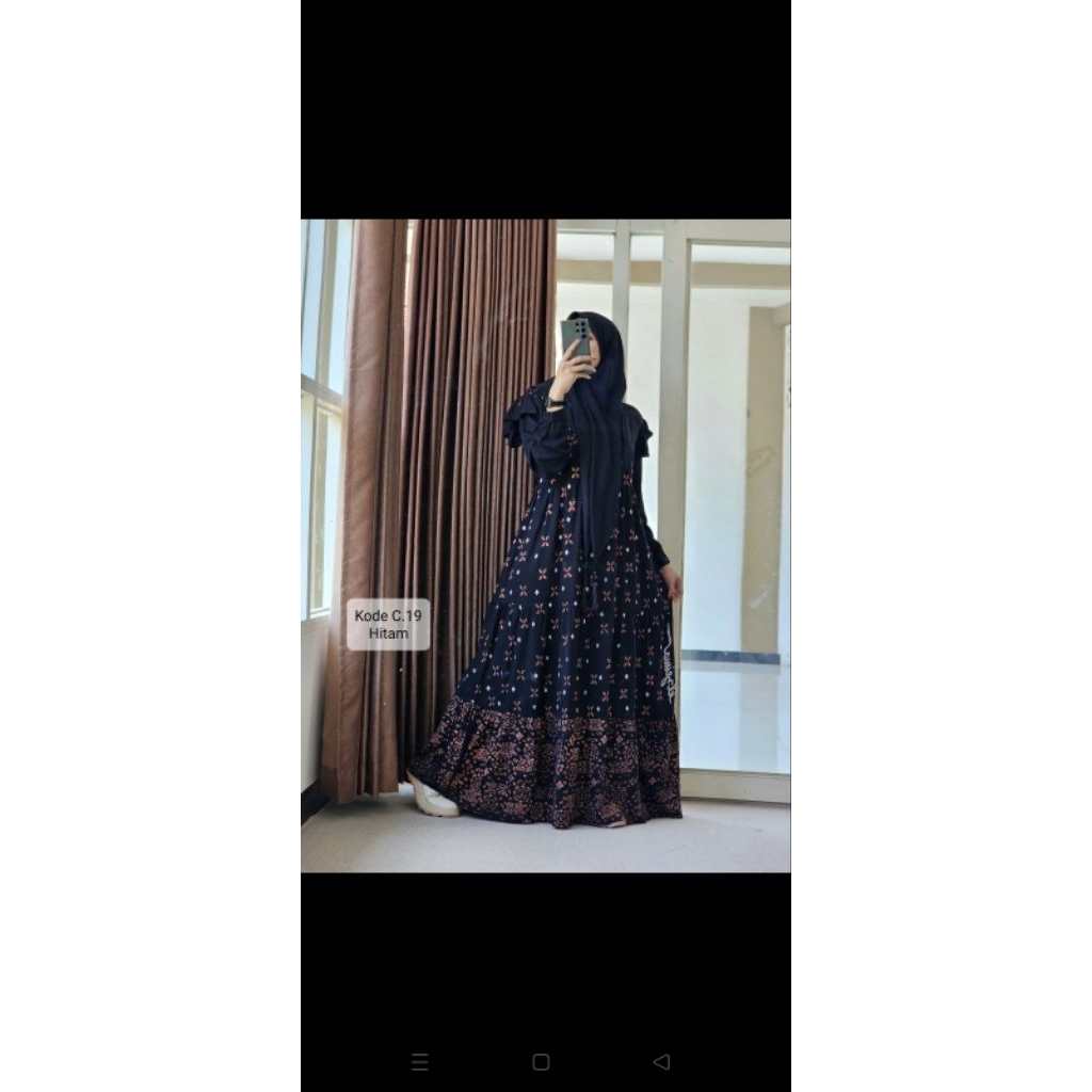 Gamis Twill Canda
