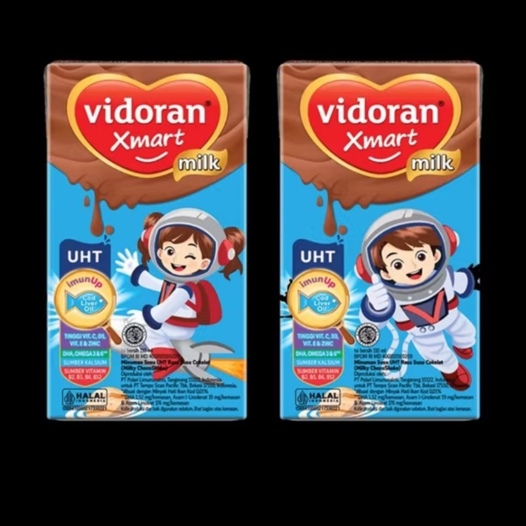 

vidoran xmart susu uht 110 ml rasa coklat ed 2026