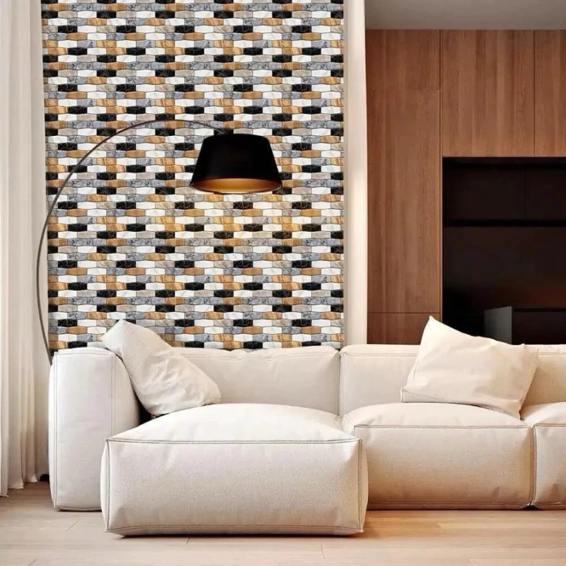 Wallpaper Dinding Keramik 3D Wallpaper Stiker Terbaru Mewah dan tebal