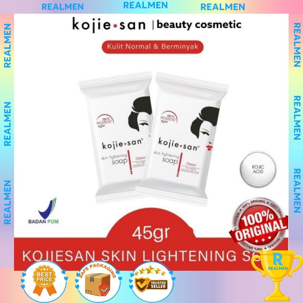 BPOM Kojie San Soap / Sabun Kojie San 45gr / Sabun Mandi Kojie / Jual Per pcs