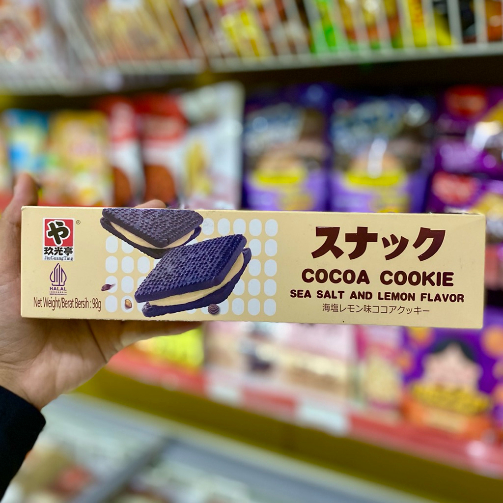 

JGT Cocoa Cookie Sea Salt And Lemon Flavor 98gr