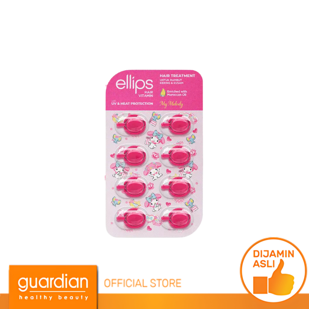 Ellips Hair Vitamin -  Hair Treatment My Melody Blister 8 Capsules