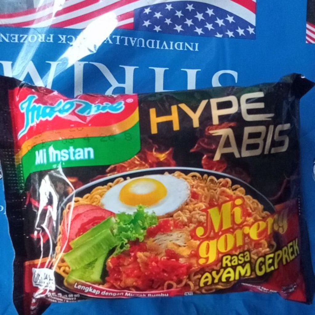 

INDO MIE (Mi goreng Rasa ayam geprek) satu dus