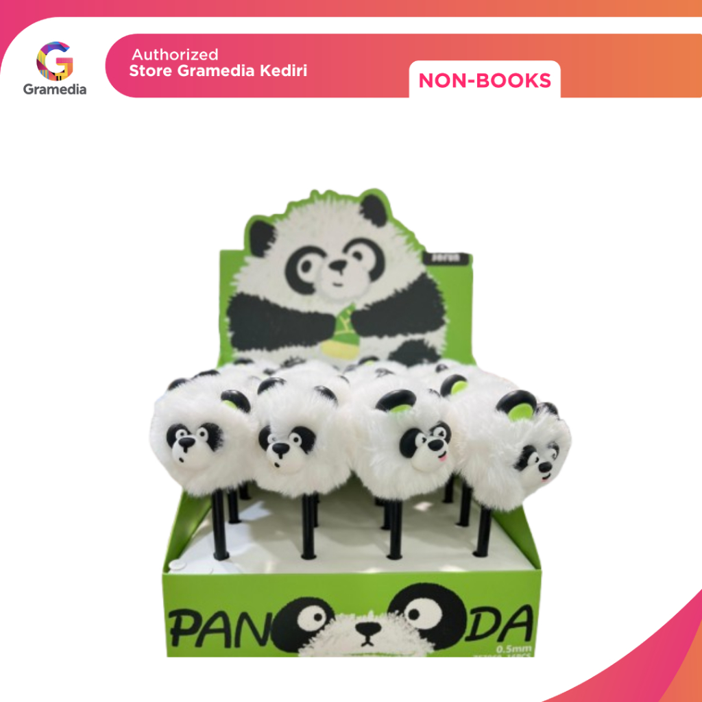 

GRAMEDIA KEDIRI - KAKO PANDA POMPOM GEL PEN