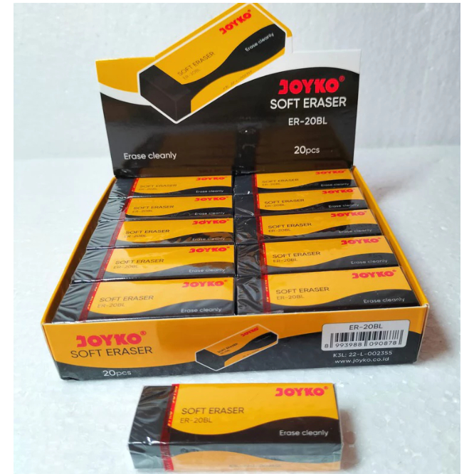 

joyko soft eraser ER-20BL