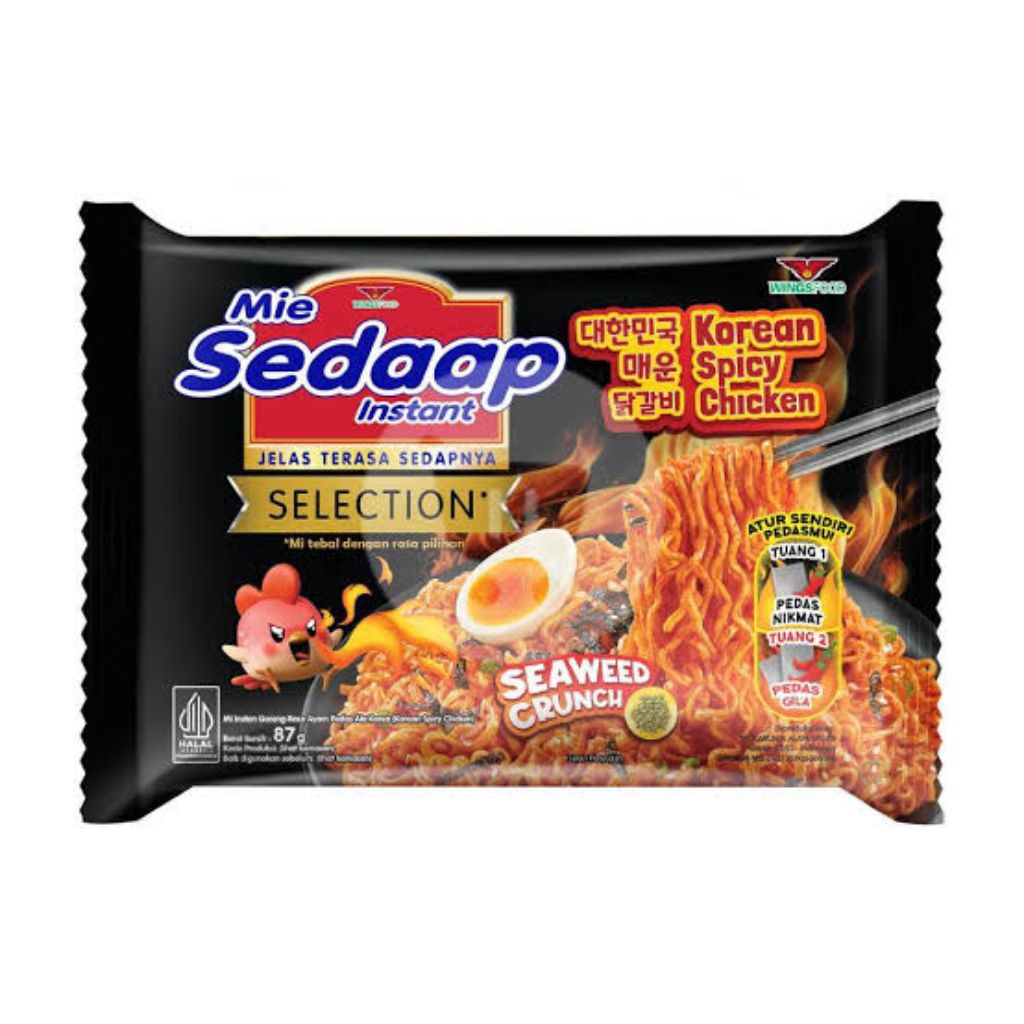

Sedaap Mie Instan Goreng Selection Korean Spicy Chicken 87 gram