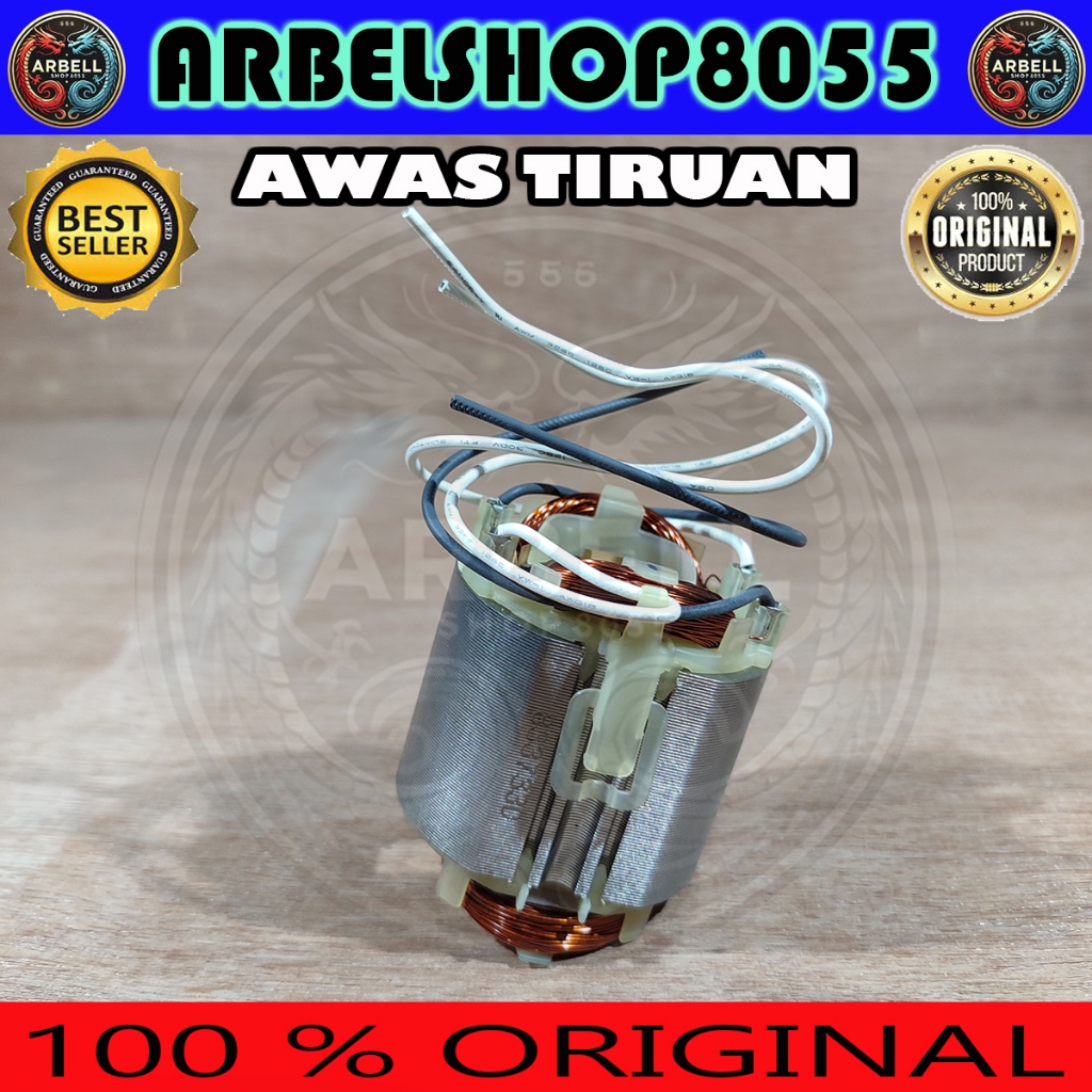 Field Assy / Stator Mesin JIGSAW Makita Maktec MT431 - MT 431 Makita M4301B - M 4301 B PN 633733-8 O