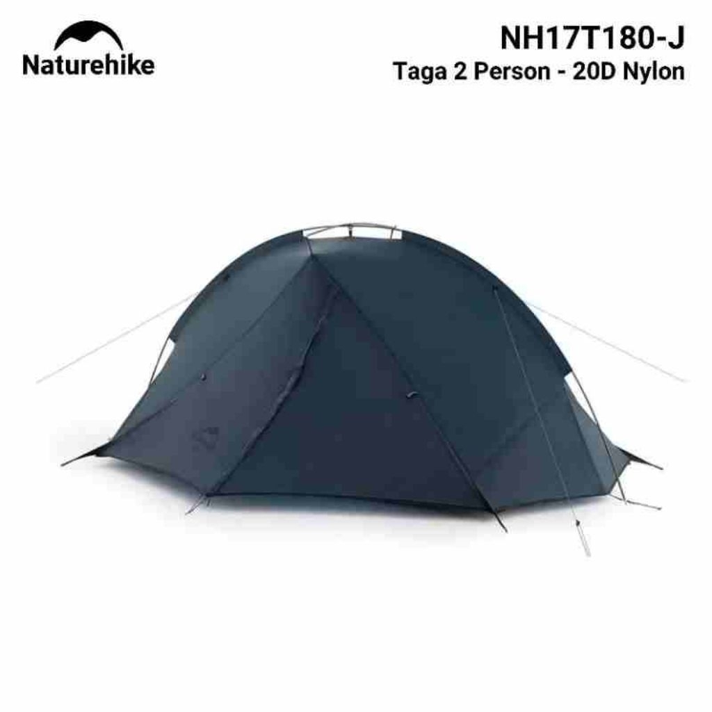 TENDA NATUREHIKE NH17T180-J TAGA 2 TENDA CAMPING TENDA ULTRALIGHT TENDA PENDAKI GUNUNG CAMPING GLAMP