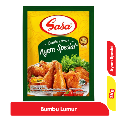 

Sasa Bumbu Lumur Ayam Spesial 26 g