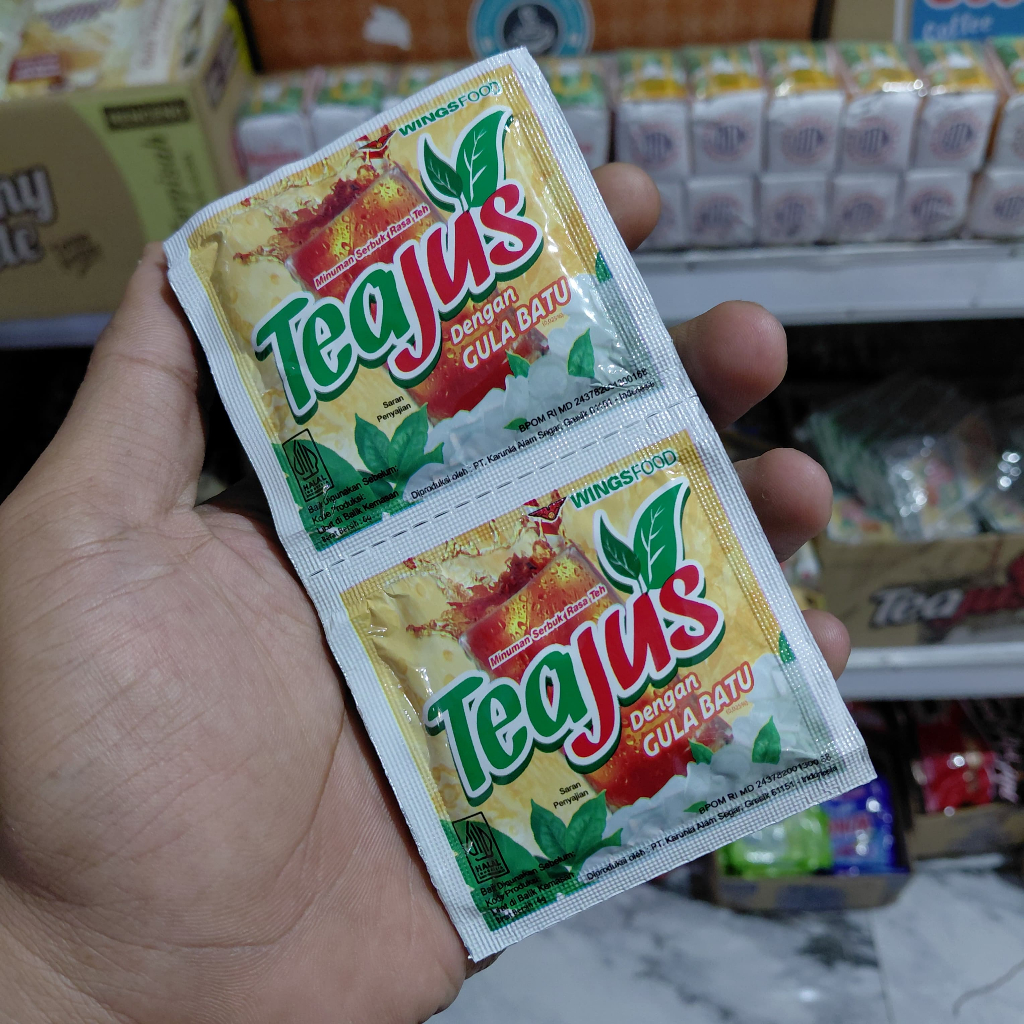 

Teajus Gula Batu & Apel 1Renceng 10Sachet Harga Murah